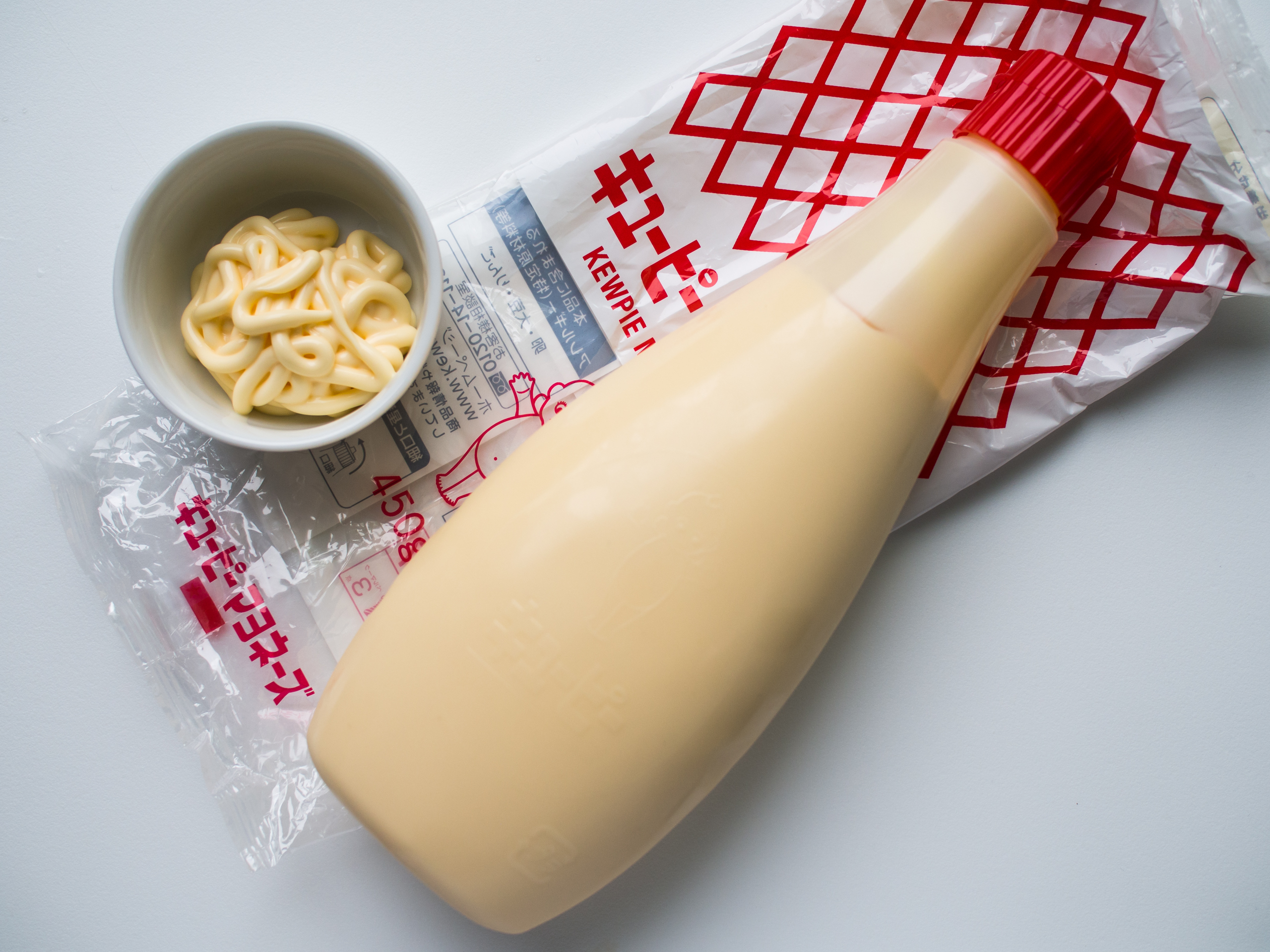 Historical 2016 photograph of Japan-packaged KEWPIE mayonnaise